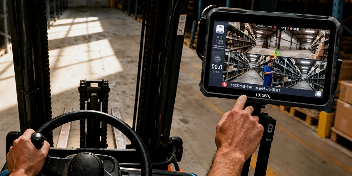 AI Forklift Collision Prevention System
