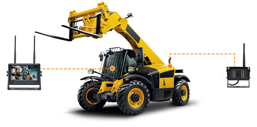 7-inch HD Wireless Vehicle Monitoring System
