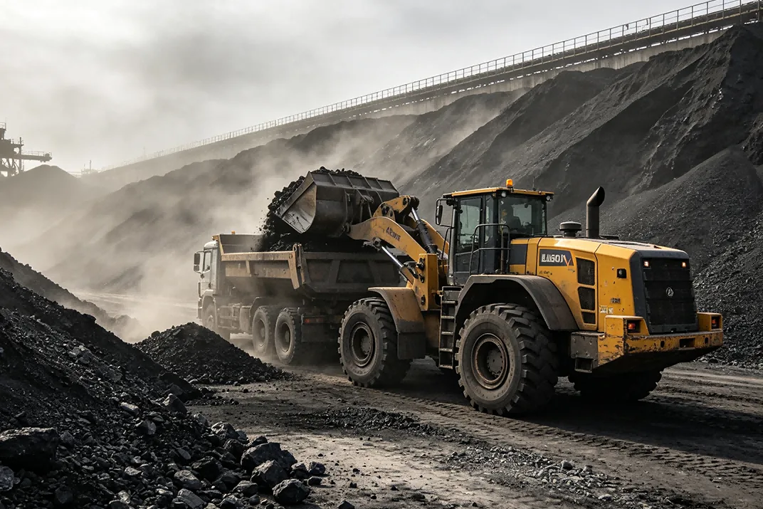 Dusty Coal Logistics Yards