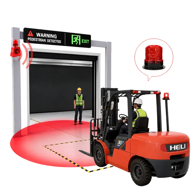 UWB-Forklift-Zone-Warning-System